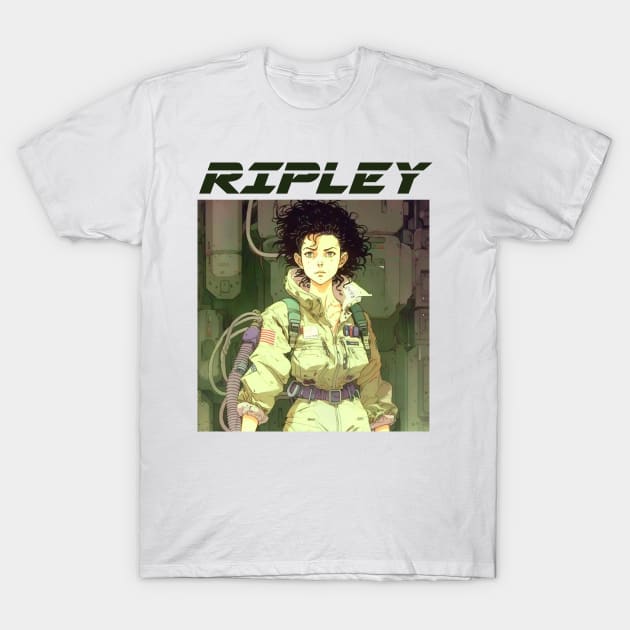 Anime Ripley T-Shirt by Zombiscuit